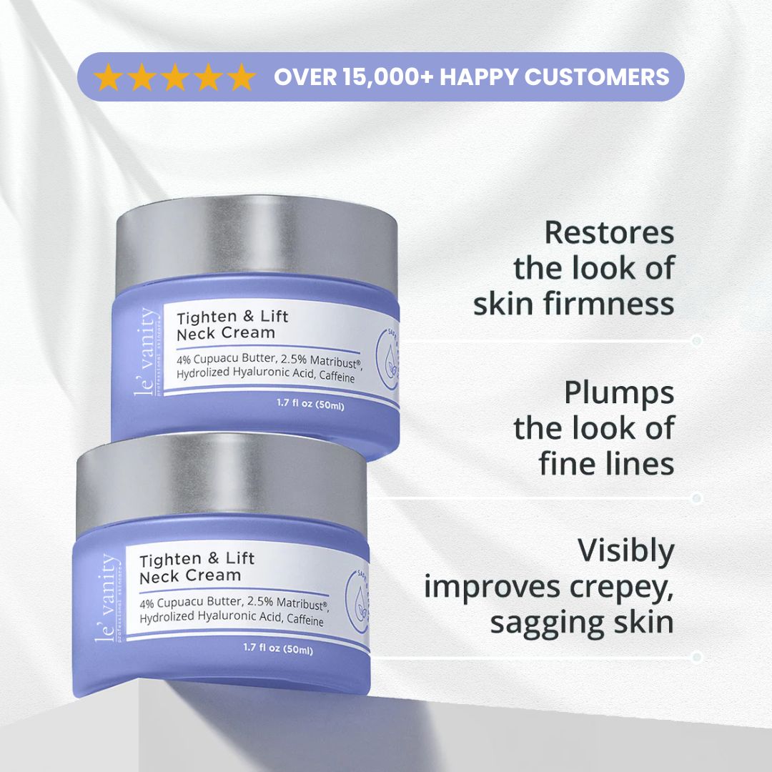 le' tighten & lift neck cream
