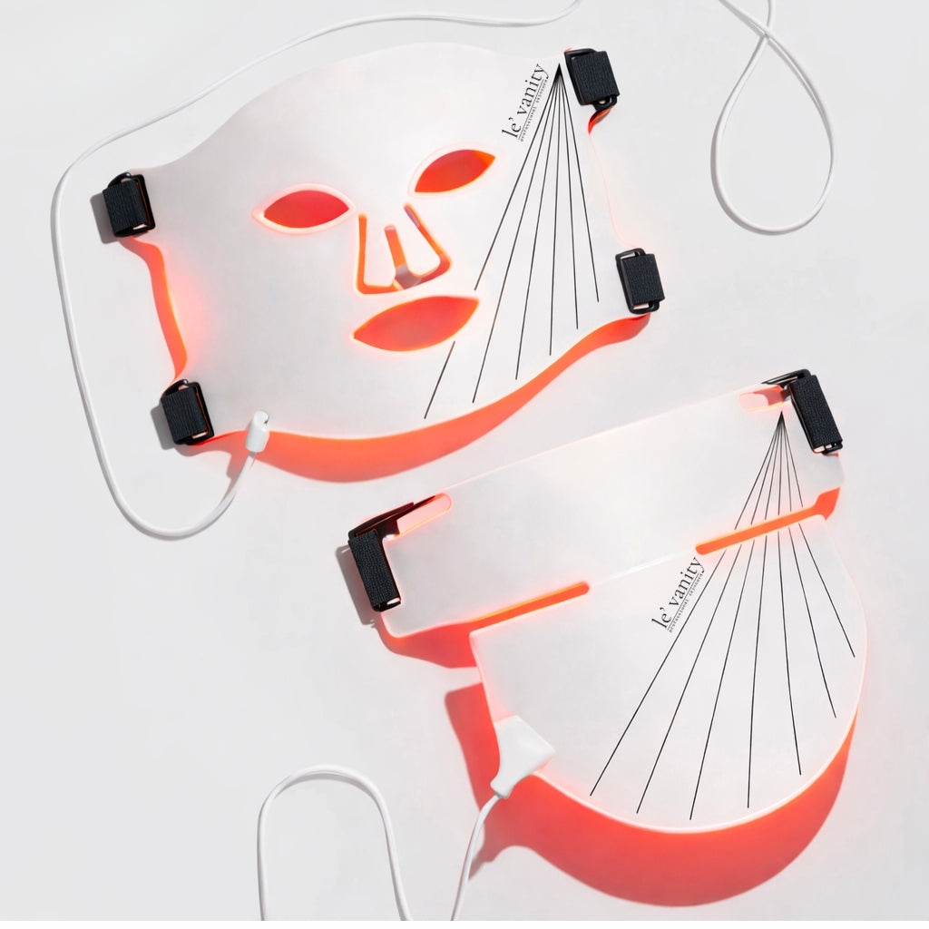 le' Anti-Aging LED Red Light Bundle (Face + Neck & Décolleté)