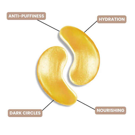 24K Gold Collagen Under Eye Patches (5pcs)