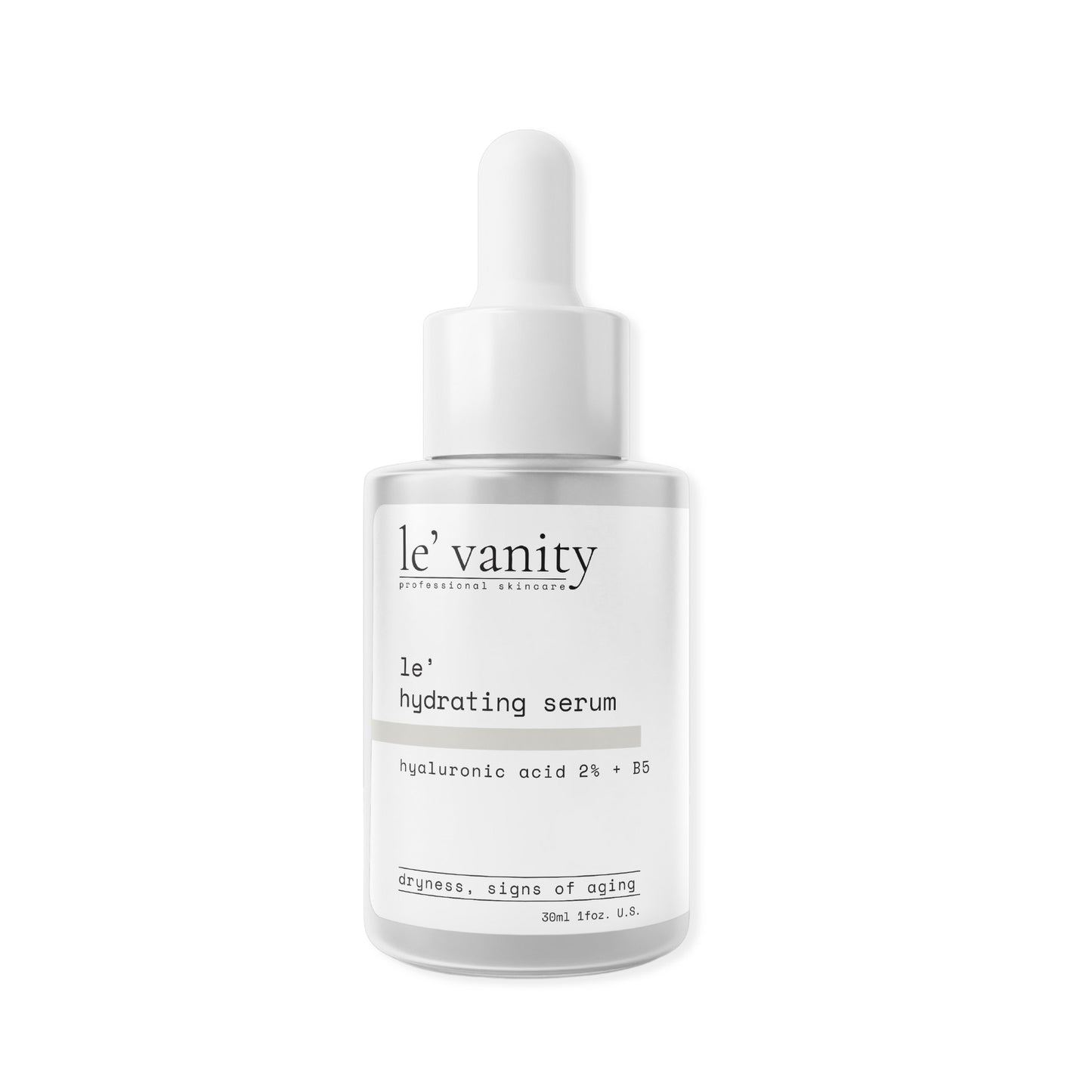 le' hyaluronic acid 2% hydrating serum